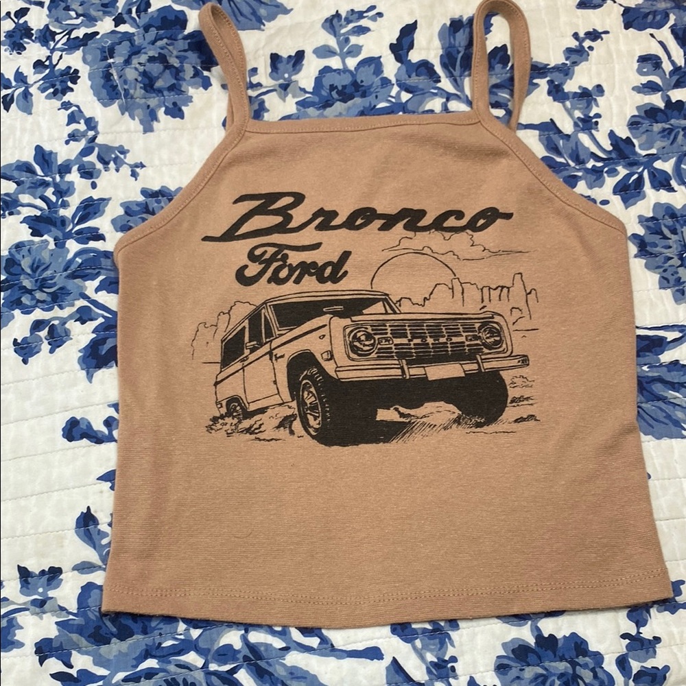 Ford Bronco Graphic Tank Top